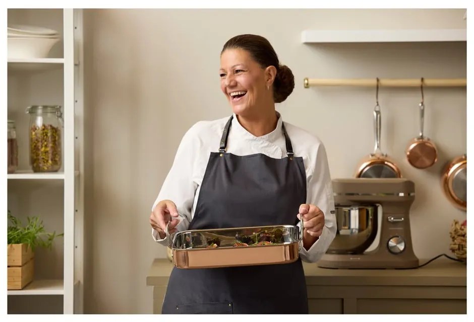 Plech 35x25,5 cm Kobber – Blomsterbergs