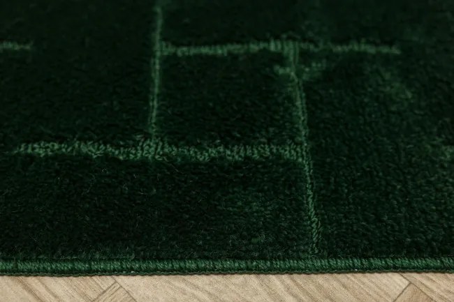 Sada kúpeľňových koberčekov TERAMO tmavozelená