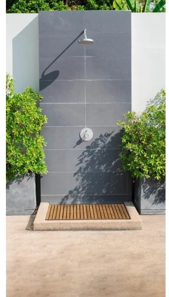 WENKO 24611100 - Rohožka BAMBUSA 100x50 cm hnedá