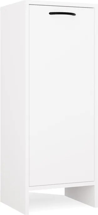 Spodná kúpeľňová skrinka s policami Nina 35 cm biela