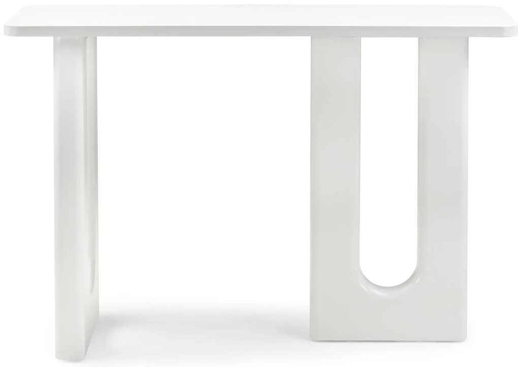 Konzolový stolek Lichi 120 cm bílý