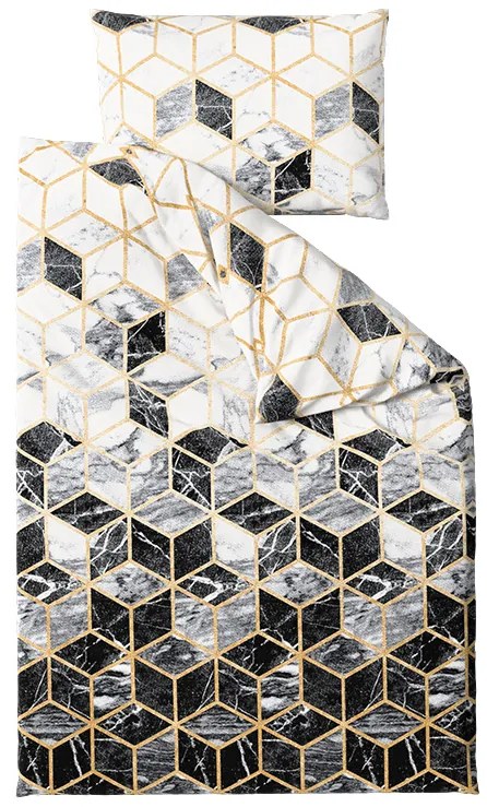 Obliečky z mikrovlákna ATHENA čierne Rozmer obliečky: 70 x 90 cm | 140 x 220 cm