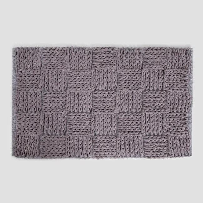 Kúpeľňový koberček TENU sivý 735011