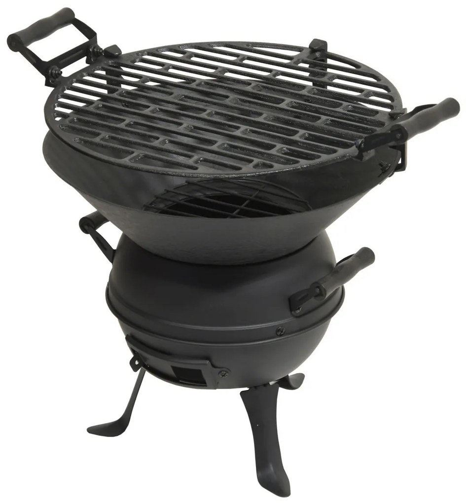 Cattara 13023 Gril na drevené uhlie Kettle, 48 x 37 x 36 cm