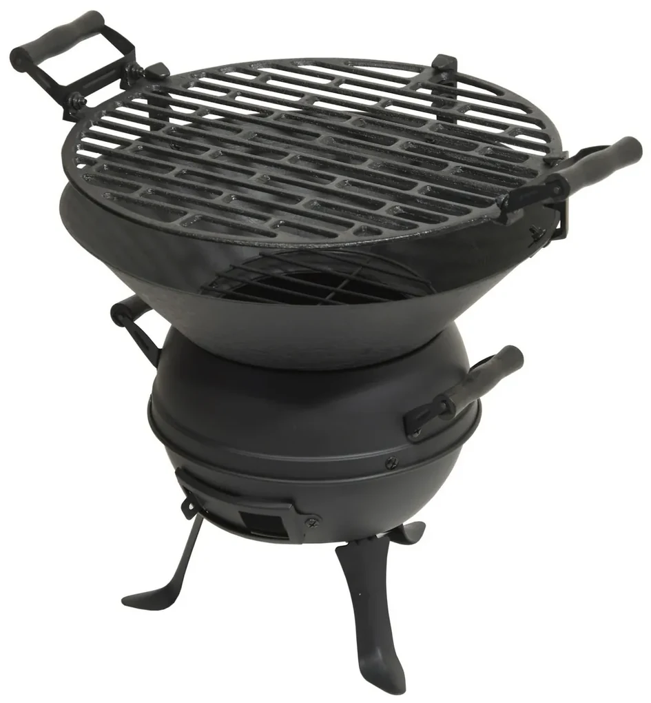 Cattara 13023 Gril na drevené uhlie Kettle, 48 x 37 x 36 cm