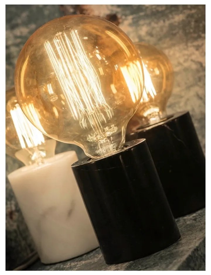 Čierna stolová lampa (výška 10 cm) Athens – it's about RoMi