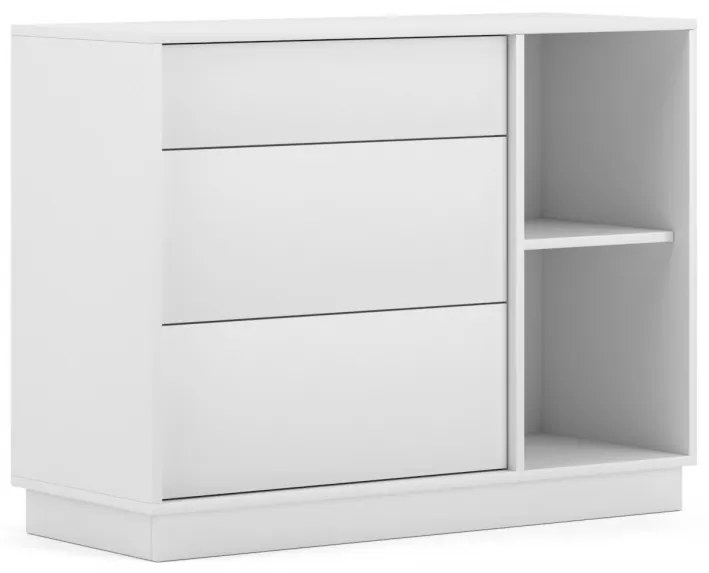 Sada obývacieho nábytku Frame biela