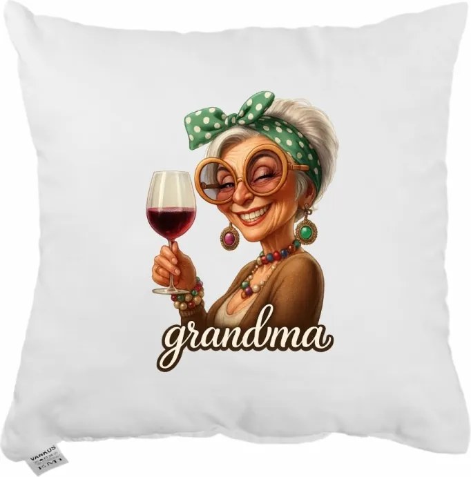 Dekoratívny vankúš Grandma 40x40 cm EMI