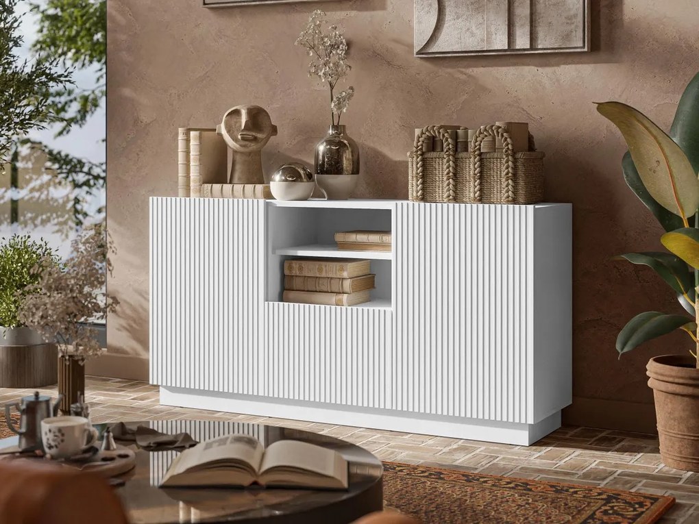 Komoda Ceroza 150 2D1SZ, Farby: čierna