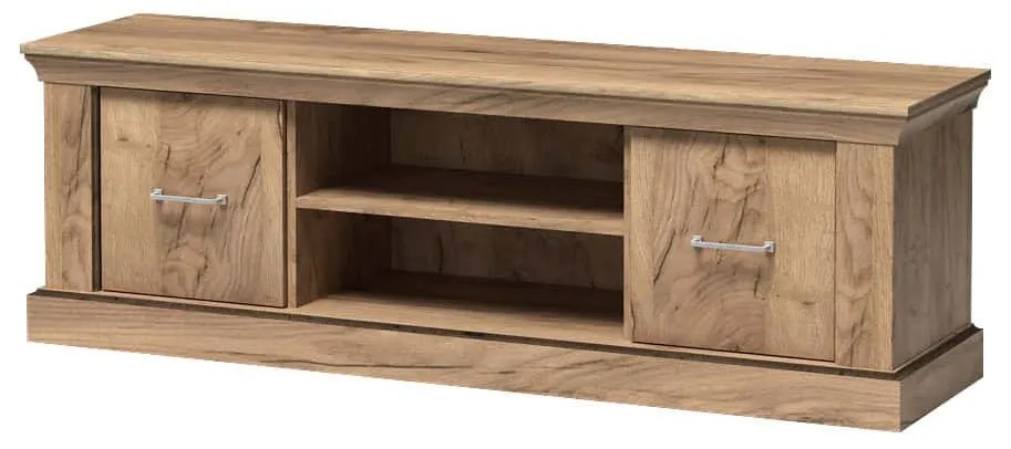 TV stolík/skrinka Atena 15 (craft zlatý). Akcia -20%. Vlastná spoľahlivá doprava až k Vám domov. 1055355