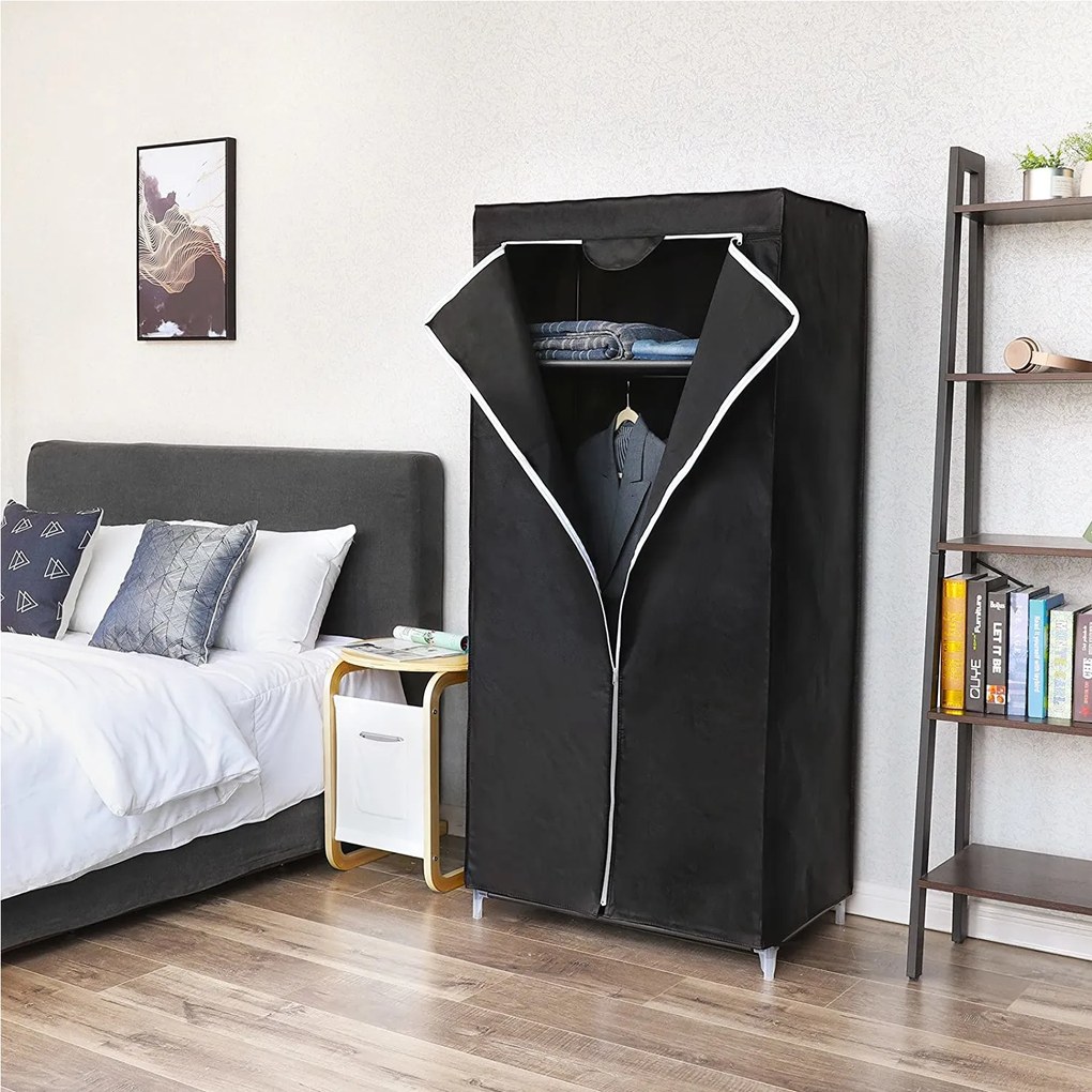 Skladacia skriňa 160 × 75 × 45 cm SONGMICS