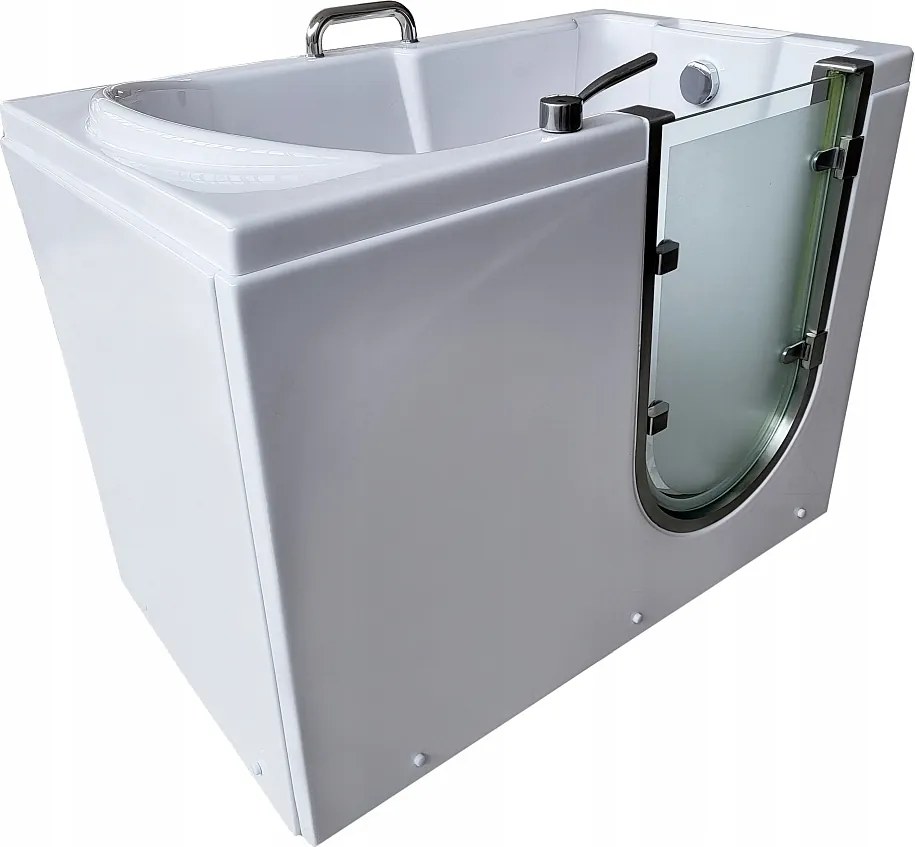 Nízka otvárateľná vaňa s dverami pre seniorov so zdravotným postihnutím