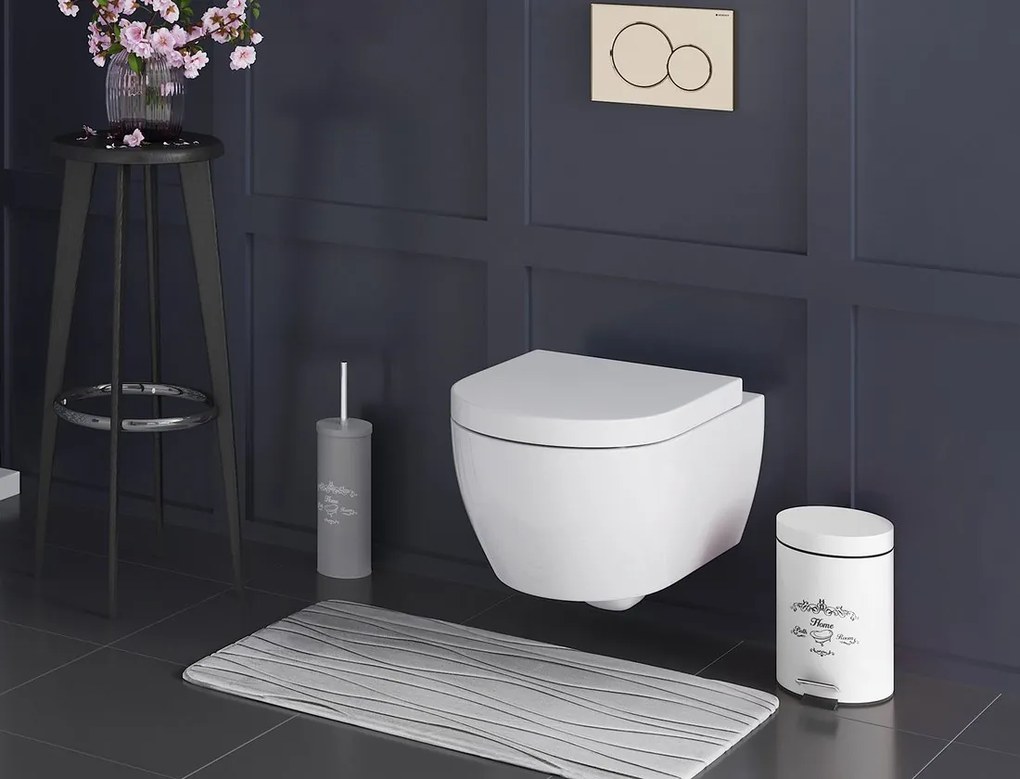Aqualine Aqualine, NICEA WC kefa na postavenie, biela, 7506