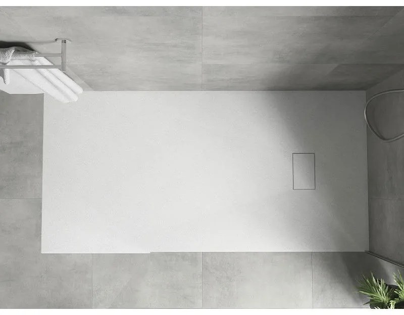 Mexen Hugo, SMC obdĺžniková sprchová vanička 180 x 90 cm, biela, 42109018