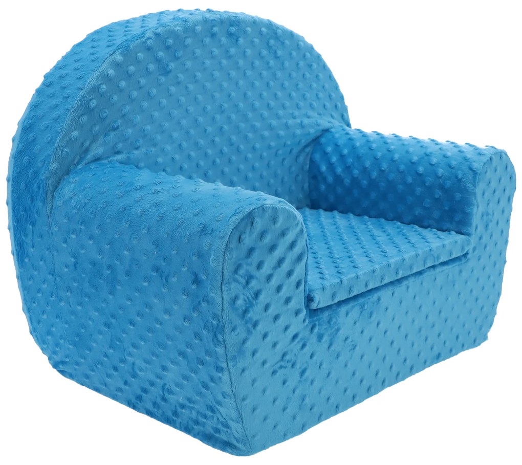 Detské kresielko MINKY - tmavo tyrkysové