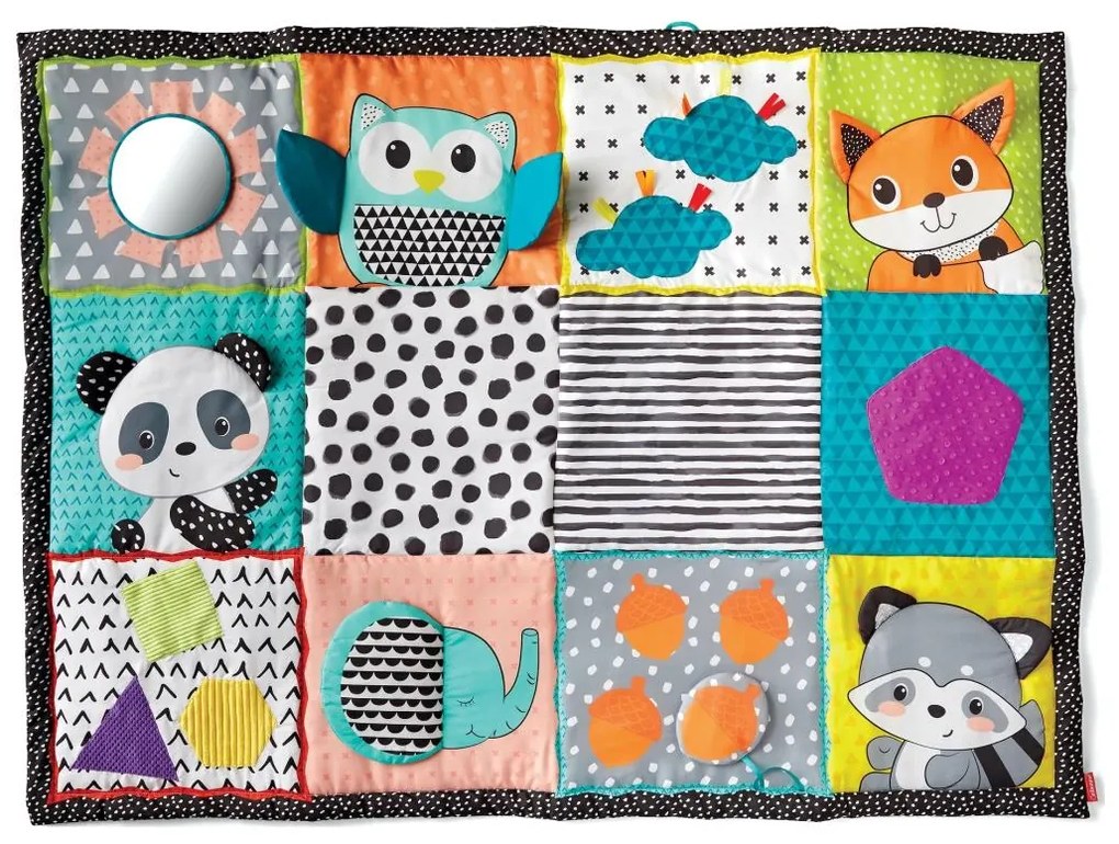 Infantino - Detská hracia podložka MAXI ZOO