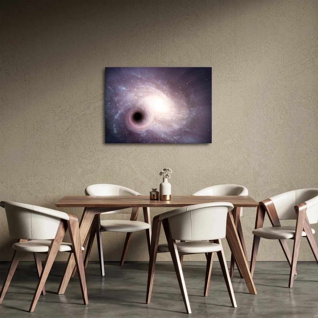 Obraz - Špirálna galaxia (70x50 cm)