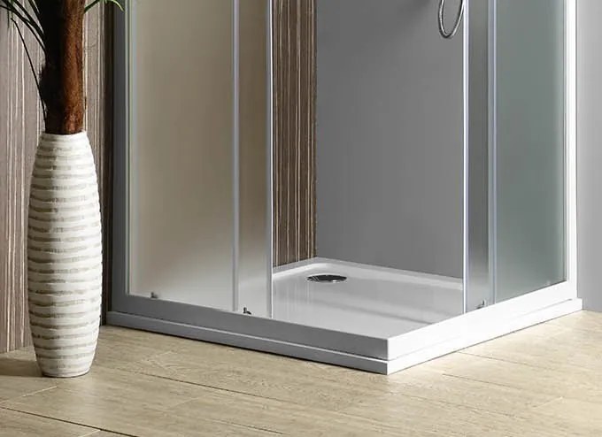 Aqualine Aqualine, TECMI sprchová vanička z liateho mramoru 120x90x3 cm, PQ12090
