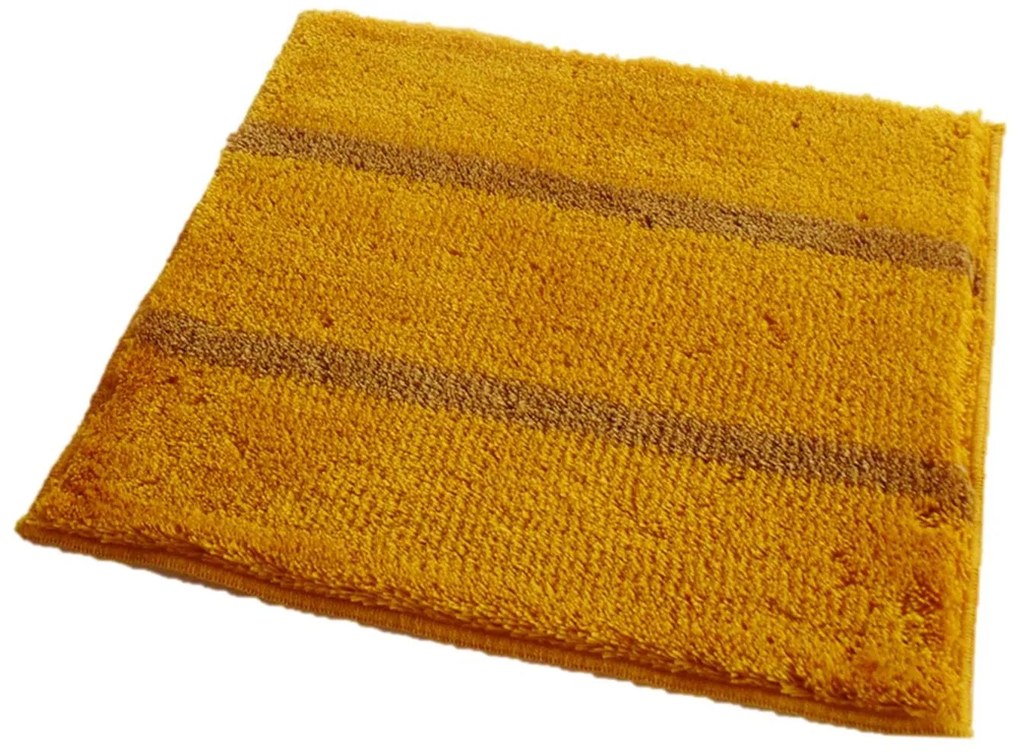 ROUTNER Kúpeľňová predložka IRSINA Žltá 10509 - Žltá / 50 x 50 cm 10509