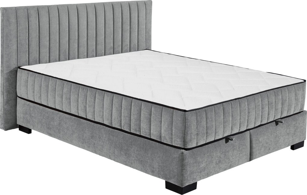 XXXLutz AMERICKÁ POSTEĽ, 160/200 cm, antracitová MID.YOU - Online Only spálne - 002220053909