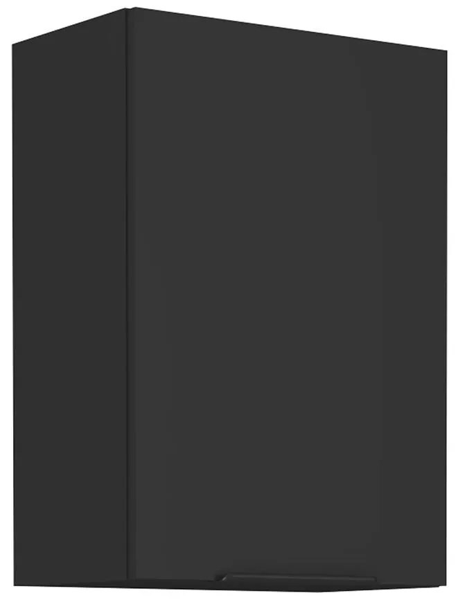 Kuchynská skrinka Siena čierna mat 50g-72 1f