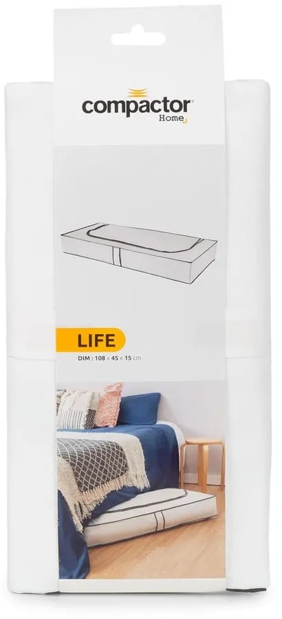Biely úložný box Compactor Underbed