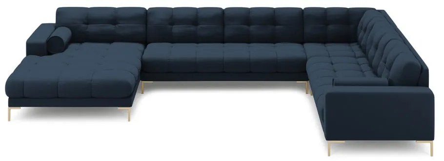 Modrá rohová pohovka (pravý roh) Bali – Cosmopolitan Design