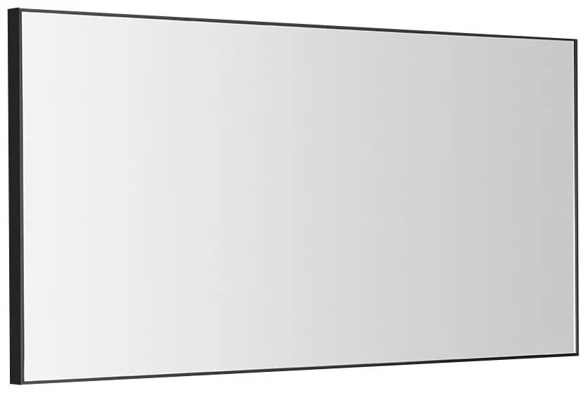 Sapho, AROWANA zrkadlo v ráme, 1000x500mm, čierna matná, AWB1050