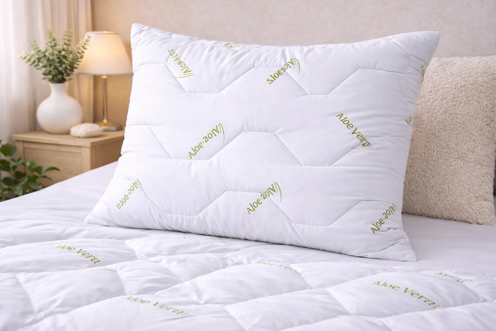 INTERMEDIC SK Aloe Vera Green vankúš 70x90 – príjemný, zdravý spánok, mäkký a hypoalergénny pre citlivú pokožku Veľkosť: 70x90 cm