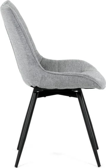 Jedálenská stolička sivá HC-T1130 GREY2