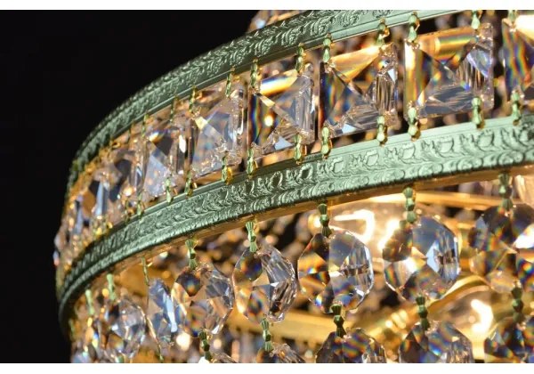 Wranovsky JWZ014060100-8 - Krištáľový luster na reťazi STOCKHOLM 8xE14/40W/230V