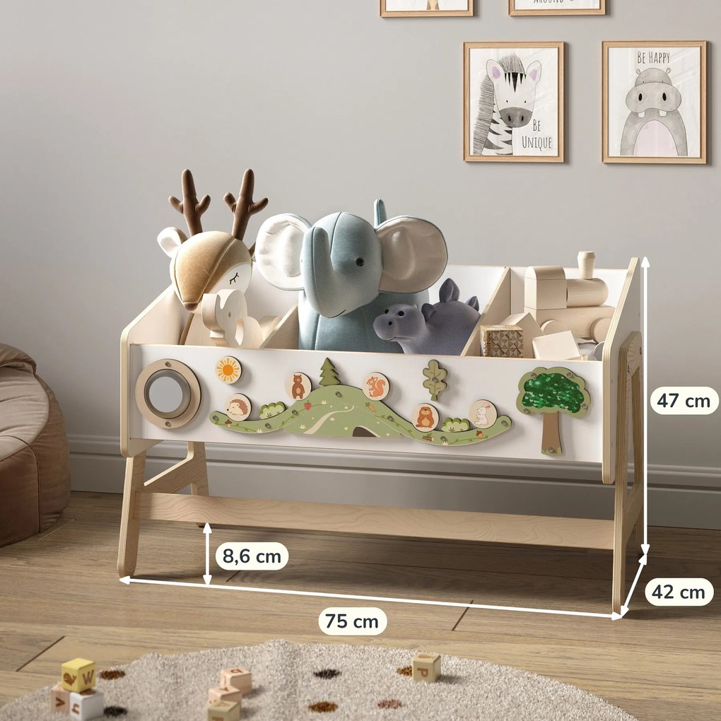 Polica na hračky/stôl LILU