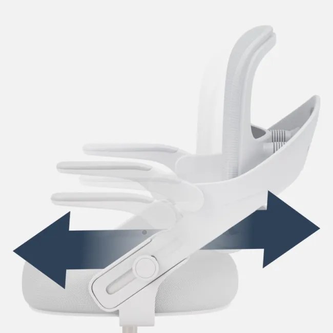 Detská otočná stolička Mark Adler Junior 4.3 sivá