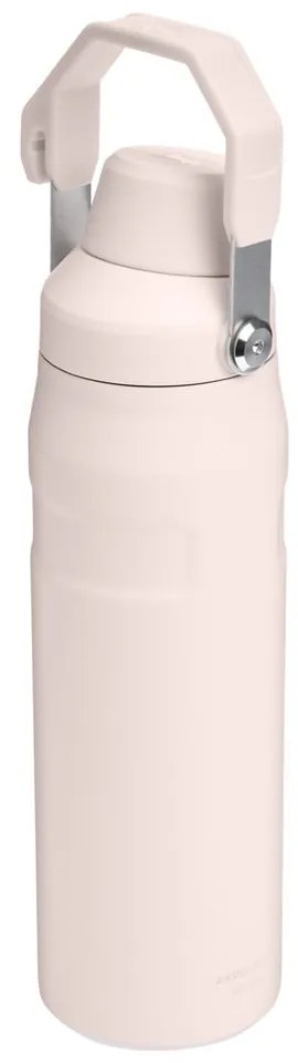 Svetloružová termofľaša z nehrdzavejúcej ocele 700 ml IceFlow™ Bottle Fast Flow Rose Quartz – Stanley