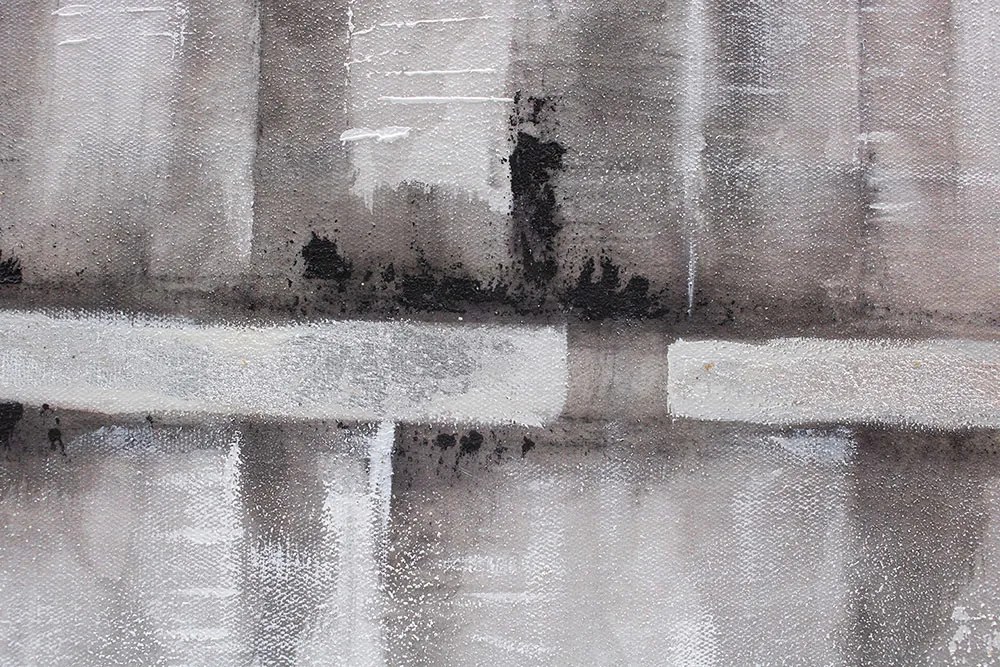 Maľovaný obraz na stenu MESTO 80x80 cm