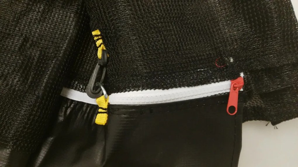 Ramiz SkyRamiz Bezpečnostná sieť Čierna pre záhradnú trampolínu 305cm/10FT 6 stĺpikových tunelov