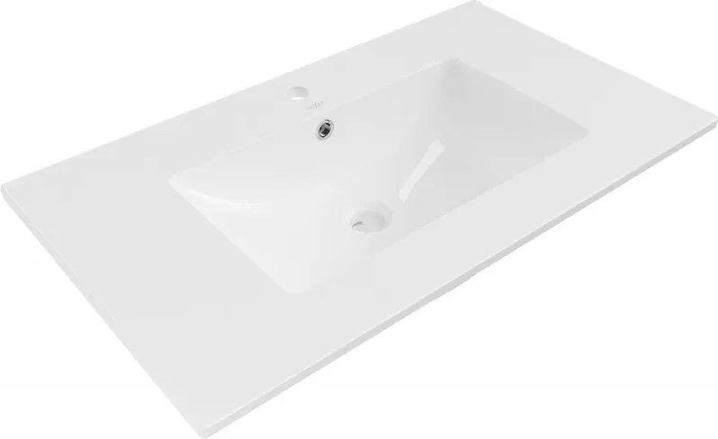 Mexen Atena zápustné umývadlo na dosku 80 x 46 cm, biele - 25018000