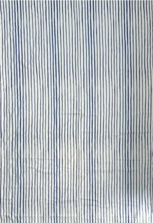 ECOMATRACE Bavlnené posteľné obliečky Modrý pruh