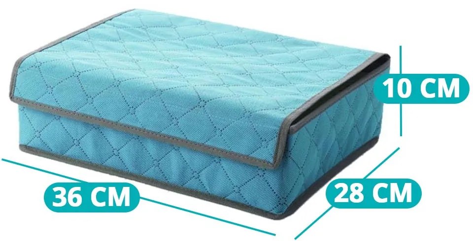 24 miestny úložný box na bielizeň