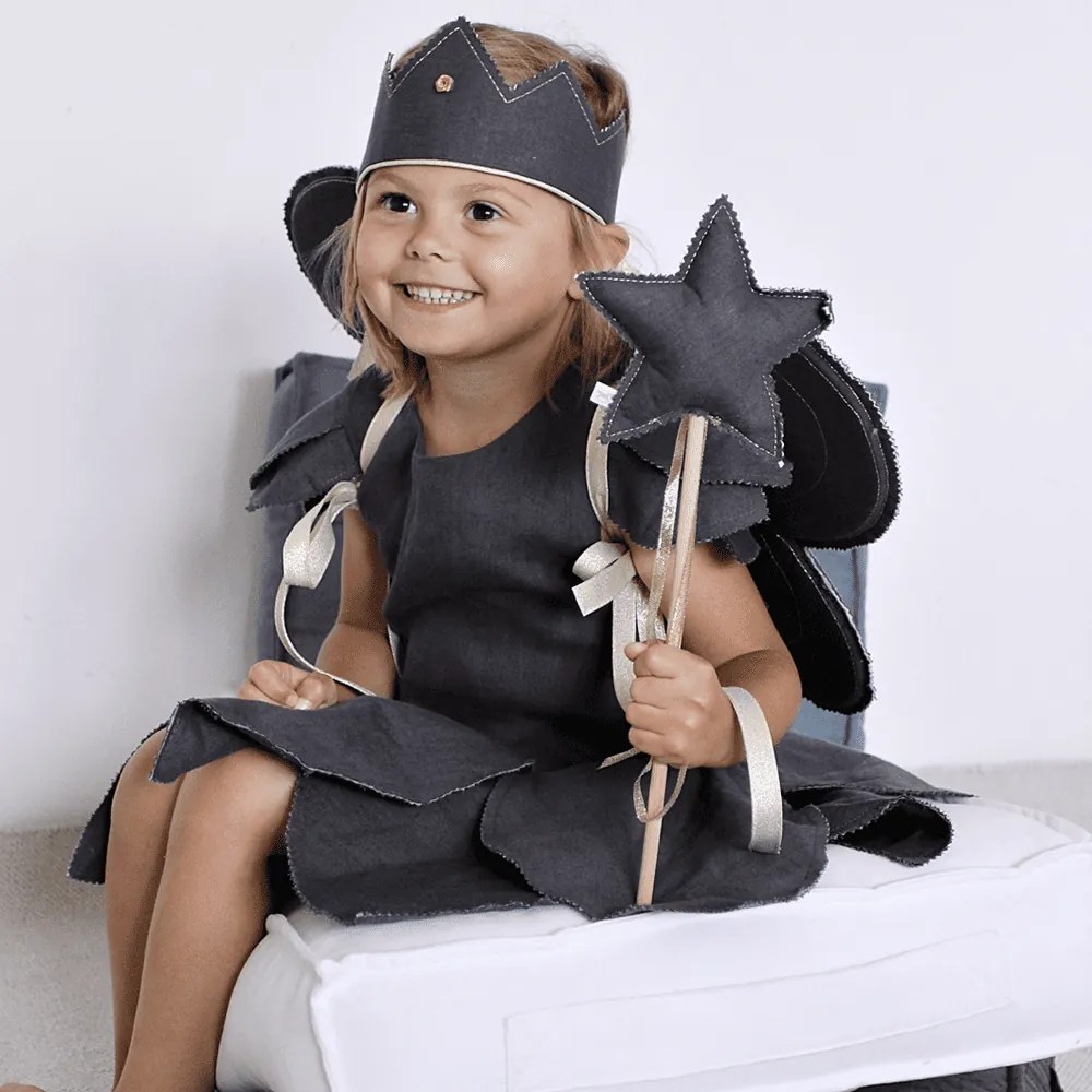 Ľanový kúzelný prútik grafitový so striebrom