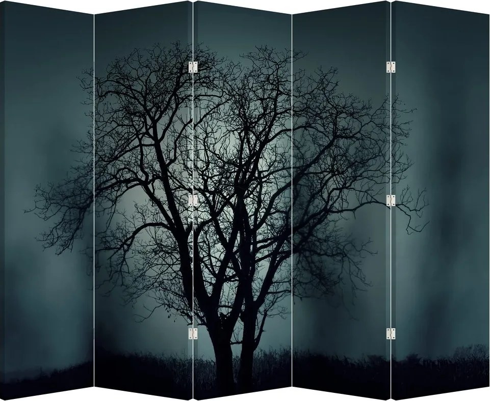 Paraván - Strom v zatmení (210x170 cm)
