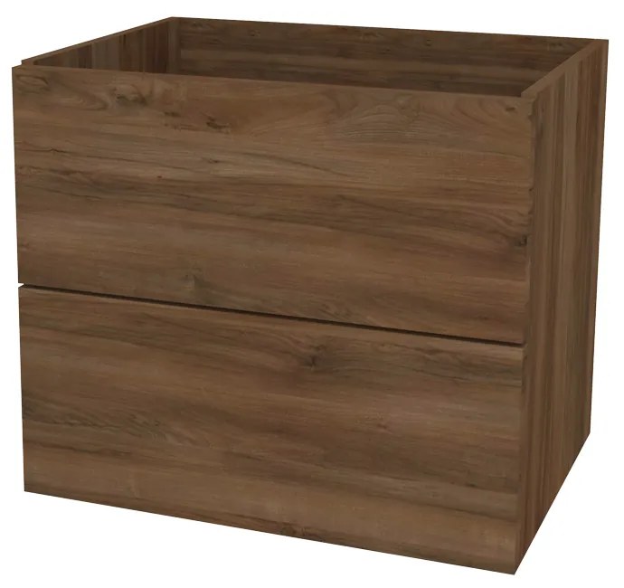 Mereo, Mereo Ponte, kúpeľňová skrinka 61 cm, Multidecor, Orech Pacifik tabákový, MER-CN290SOPT2