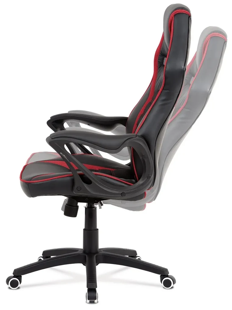 Autronic KA-G406 RED Kancelárska stolička