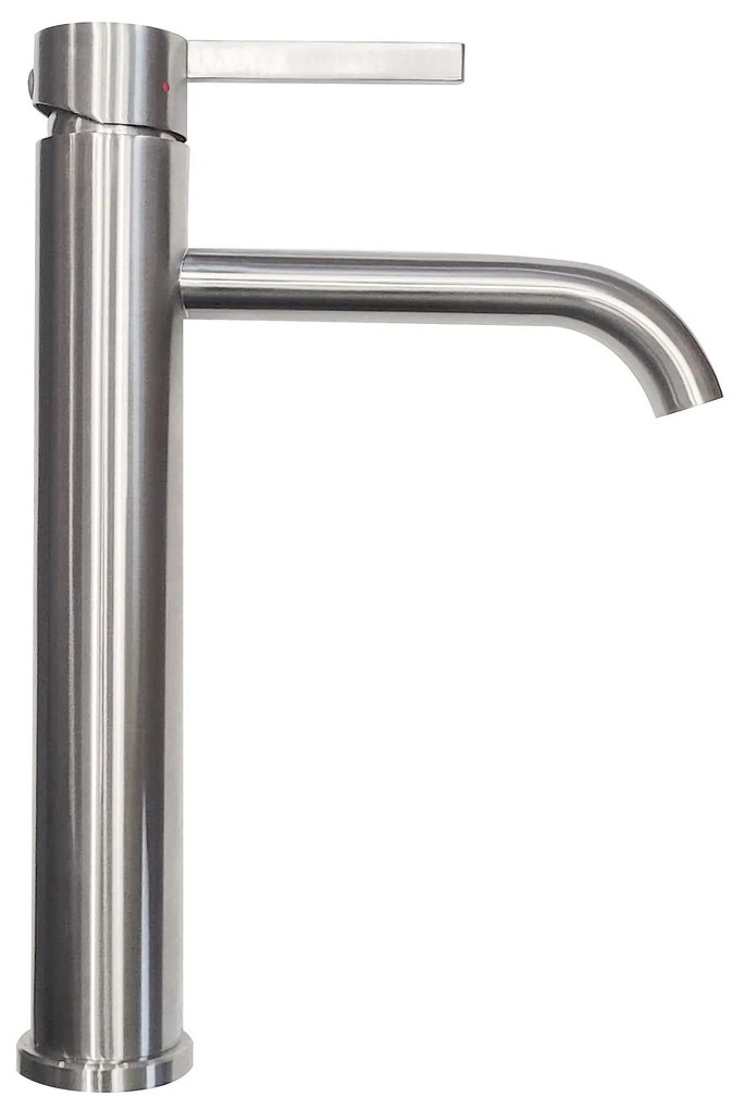 Rea Foster, vysoká umývadlová batéria h-285, brúsená oceľ, REA-B6324