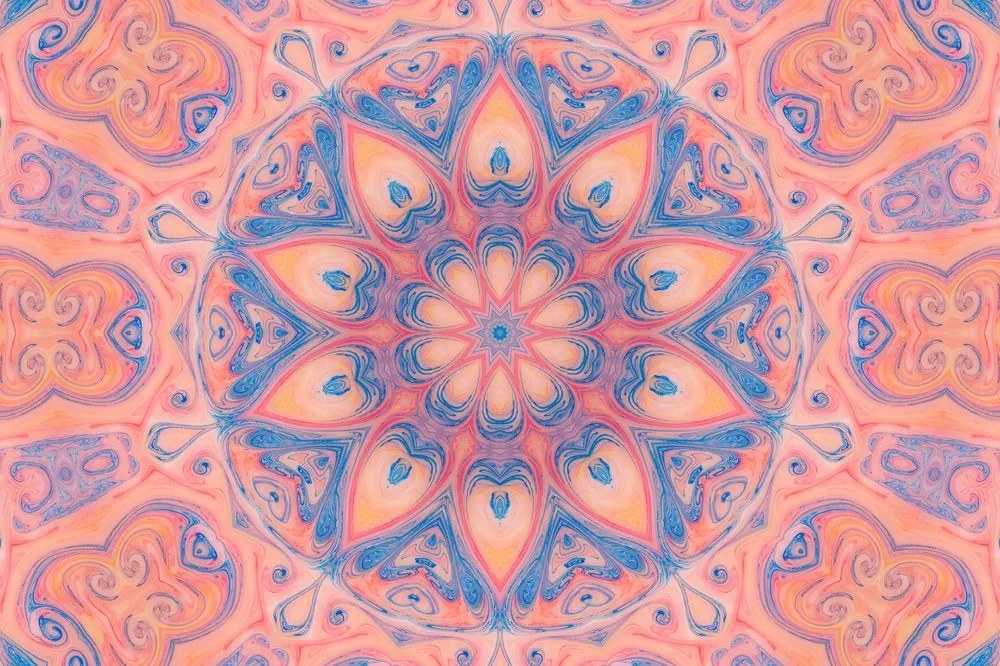Samolepiaca tapeta hypnotická Mandala