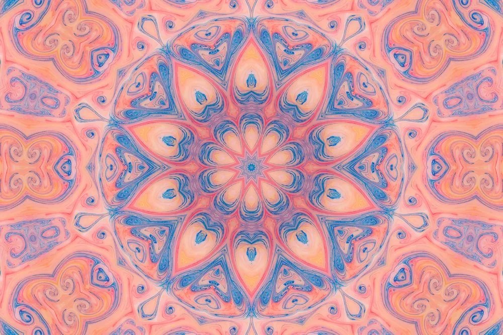 Samolepiaca tapeta hypnotická Mandala