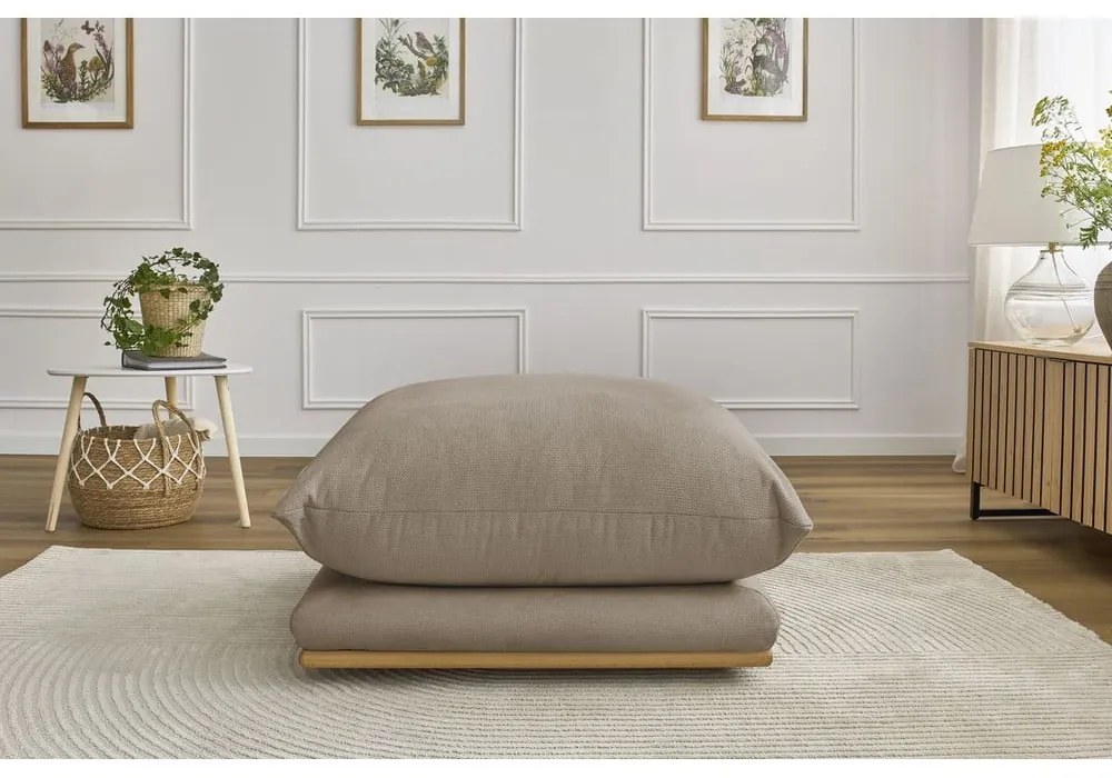 Béžová podnožka Ernest – Bobochic Paris