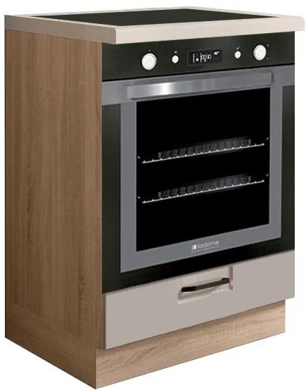 Skrinka do kuchyne Favorit 17d Sonoma/Latte