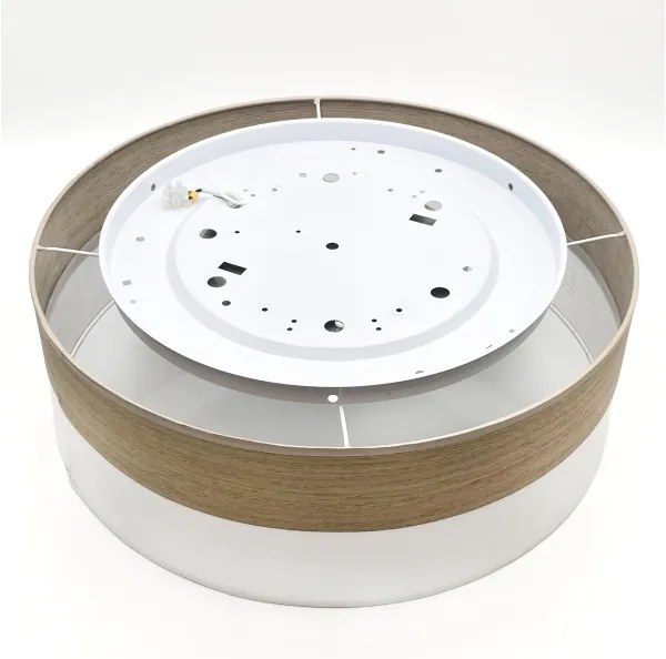 LED Stropné svietidlo SIRJA WOOD LED/36W/230V pr. 45 cm biela/dub