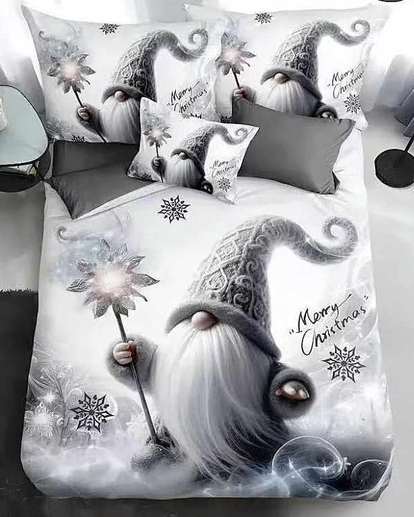 Obliečky Vianočný čas V/1 Bavlna 7-dielna súprava